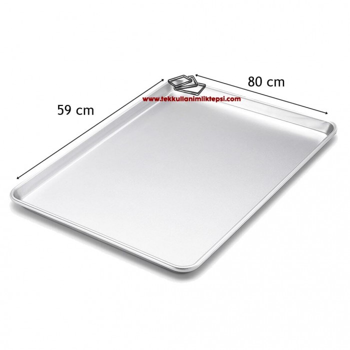 Poğaça Tepsisi Düz 59x80 cm