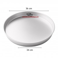 Tek Kullanımlık Yuvarlak Tepsi 34 cm Tek Kullanımlık Yuvarlak Tepsi 34 cm